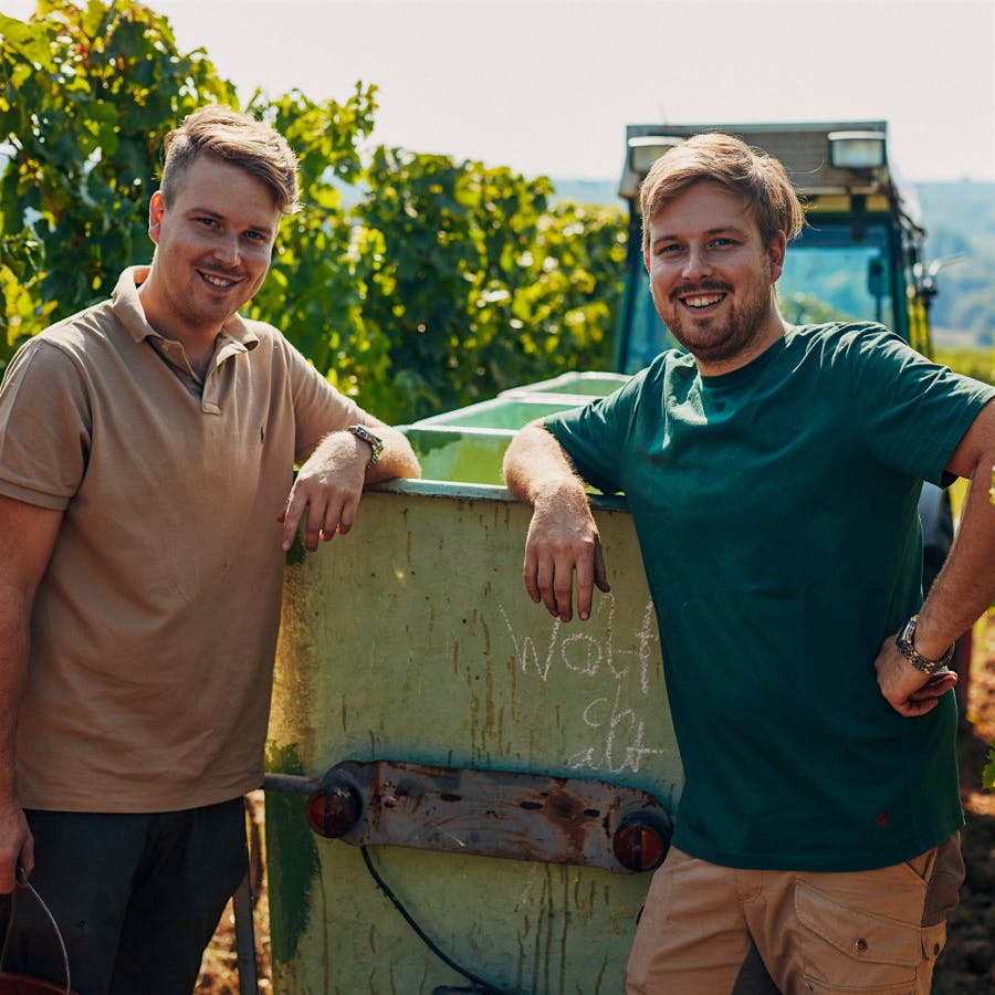 To contend against climate change, twin brothers Hans and Valentin Rebholz are doubling down on meticulous vineyard work.