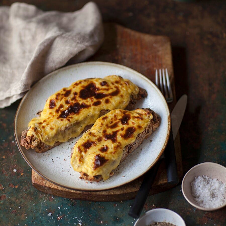 Welsh rarebit is to Great Britain as the hamburger is to America.
