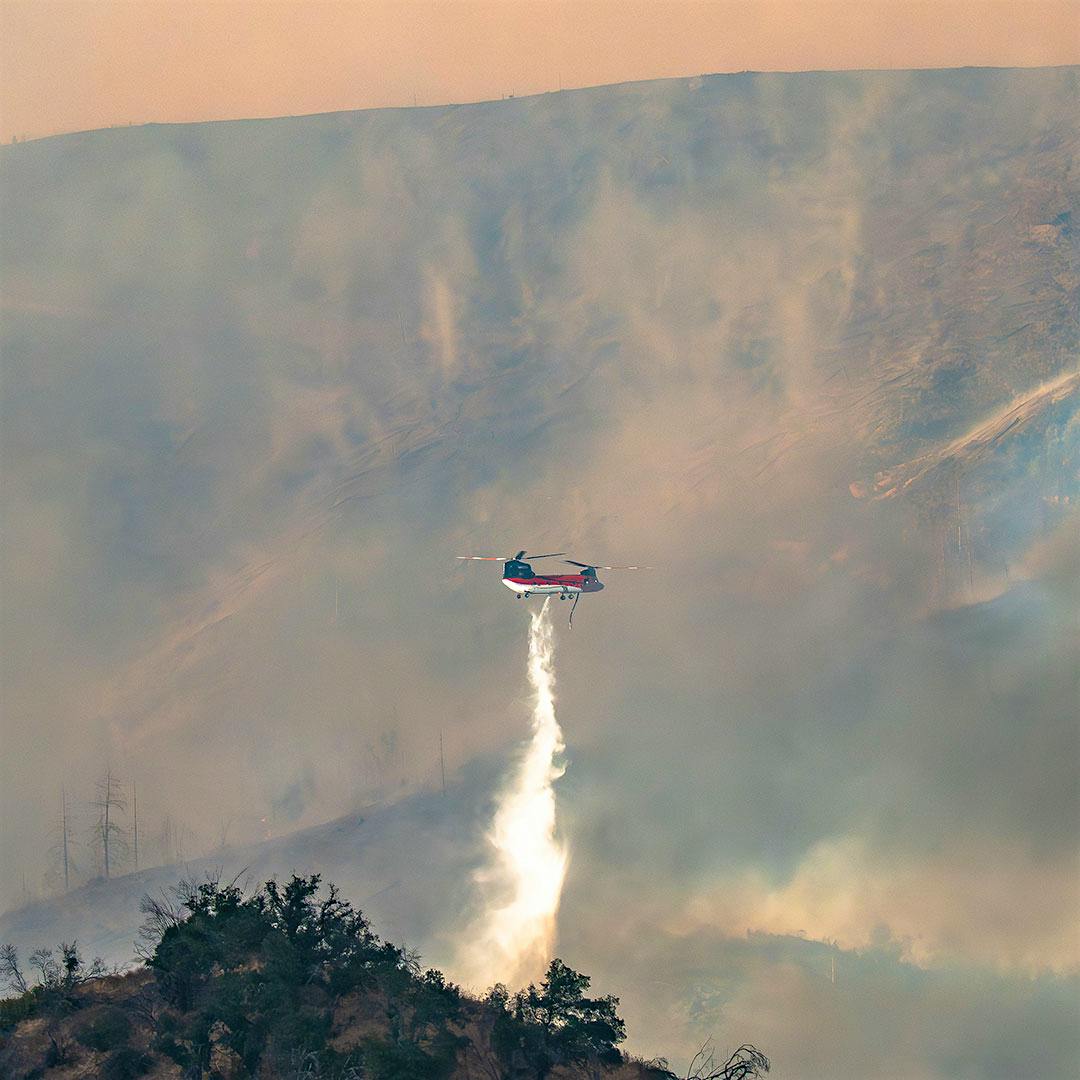 The Pickett Fire blanketed parts of Howell Mountain and Pope Valley in smoke during August of 2025.