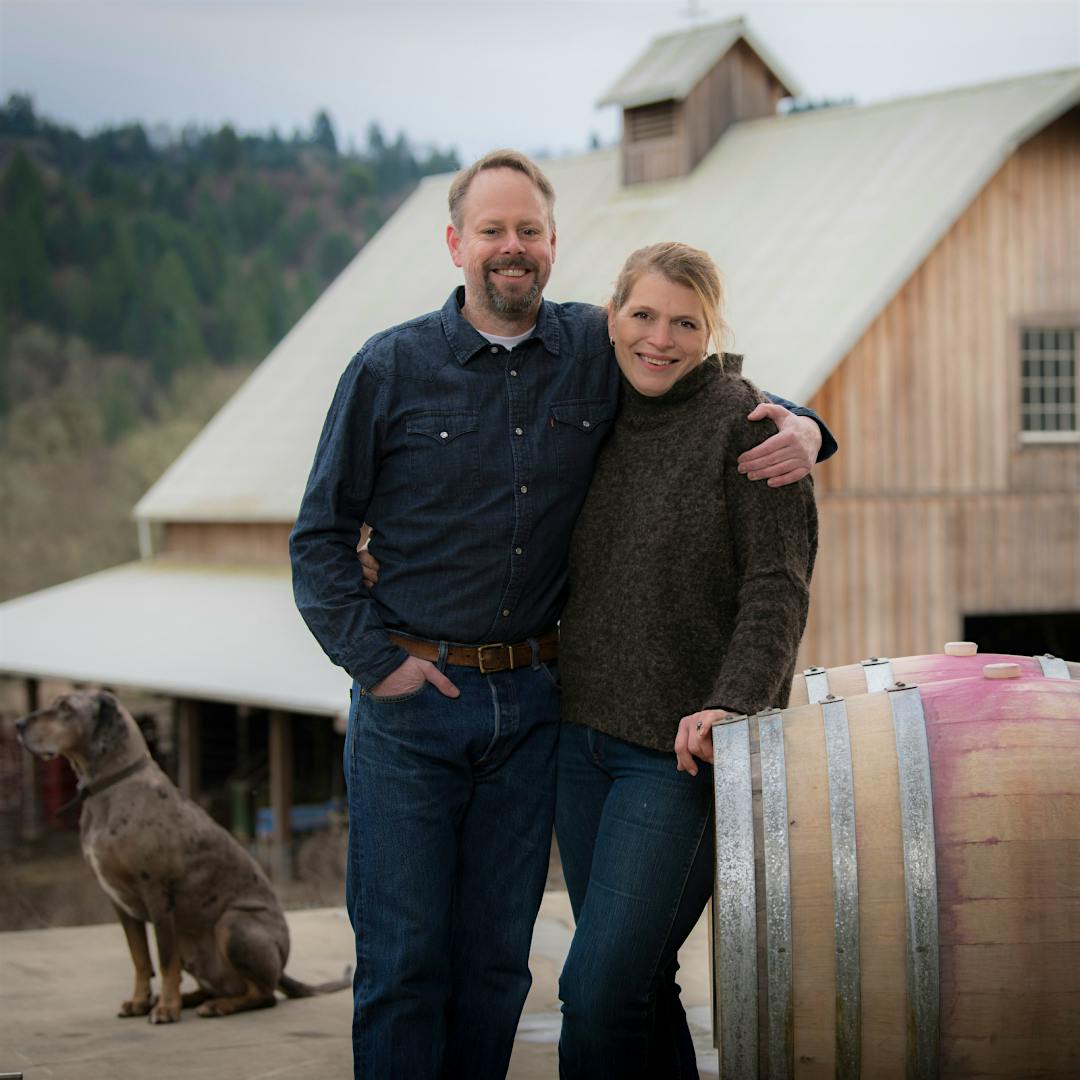 Brian Marcy and Clare Carver of Oregon’s Big Table Farm take a homesteading approach to their winery, which makes noteworthy Pinot Noir.
