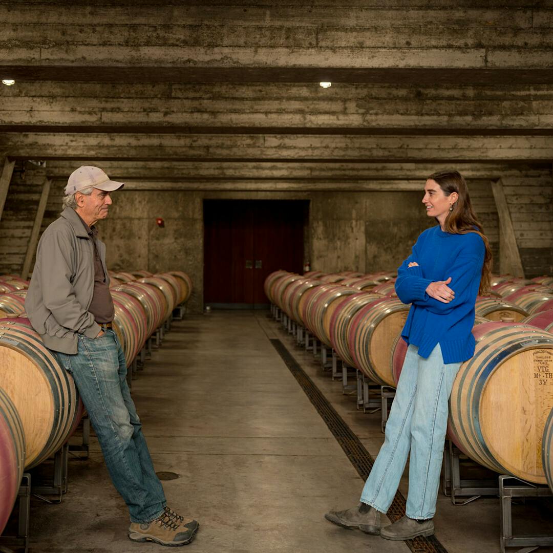 Steve and daughter Catherine Kistler, winemaker at their Occidental winery on the Sonoma Coast since 2021, made the highest-rated wine in this report, the Running Fence Cuvée Catherine 2023, marking a <i>Wine Spectator</i> all-time high for Pinot Noir.True to Type: California Pinot Noir Tasting Report