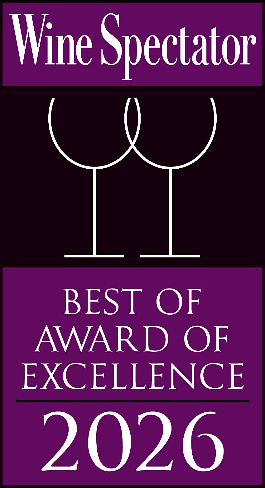 Wine Spectator Best of Award of Excellence