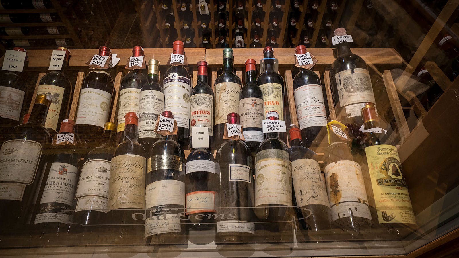 Bottles at Restaurant Latour