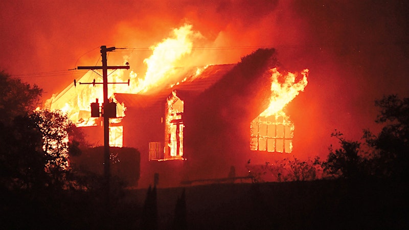 Wildfires Batter California Wine Country