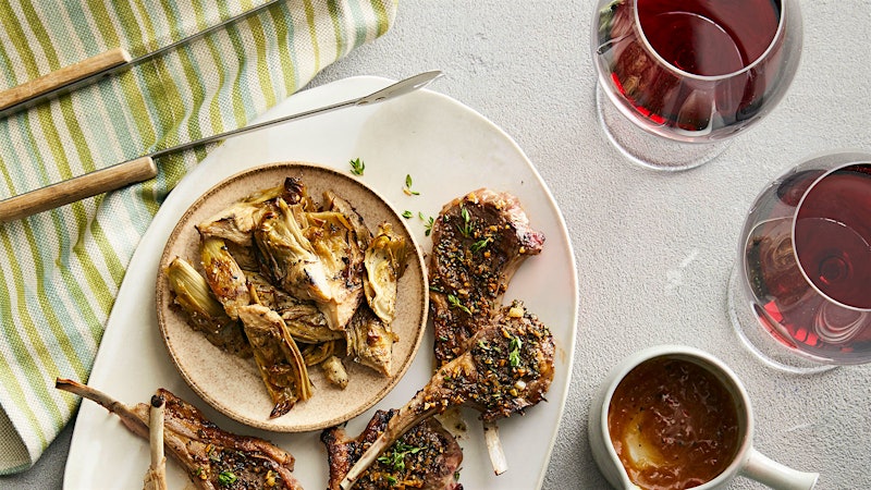 Lamb Chops With Barbaresco