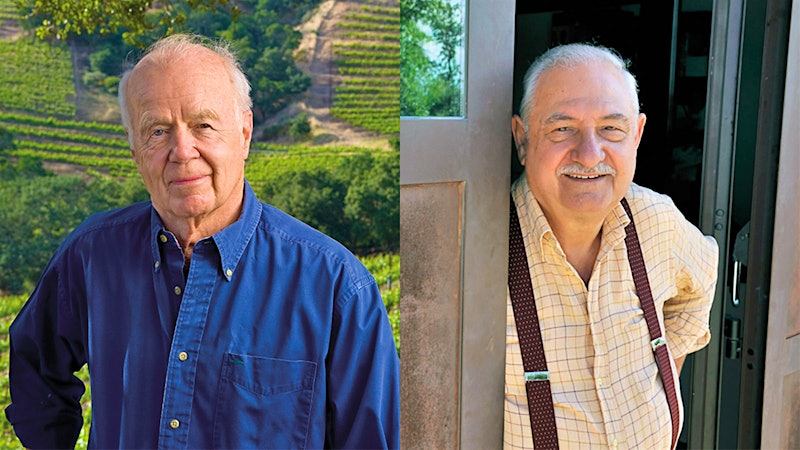 In Memoriam: John Shafer; Gianfranco Soldera