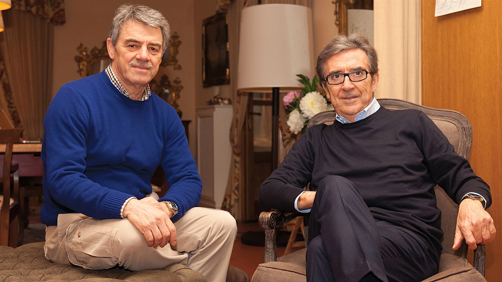  Portrait of Renzo and Riccardo Cotarella.