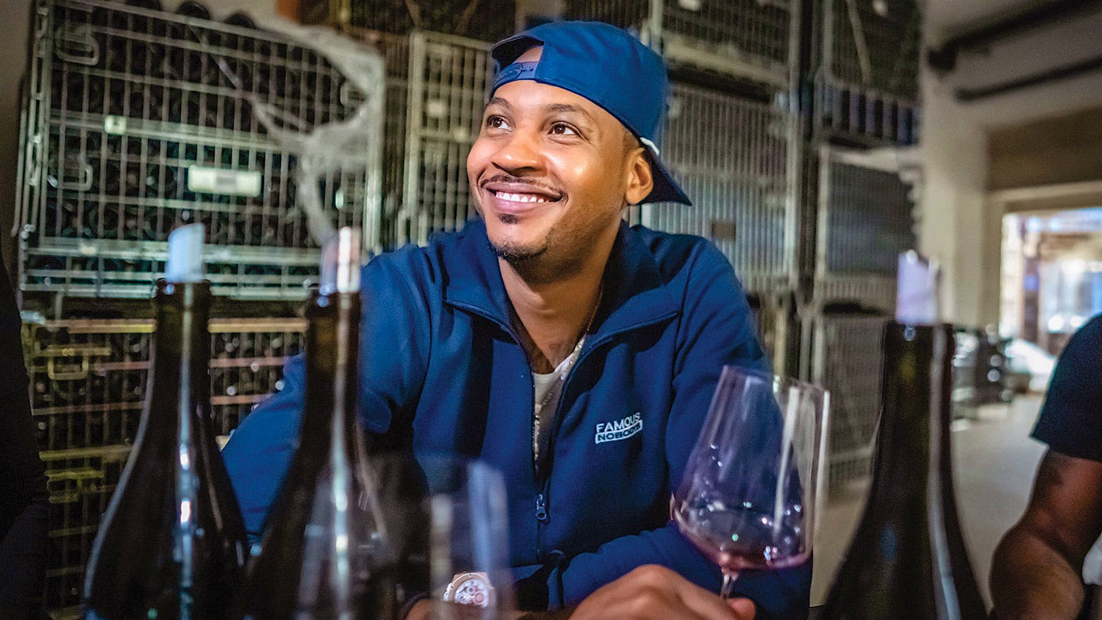 Carmelo Anthony Launches a Châteauneuf-du-Pape with Stéphane Usseglio