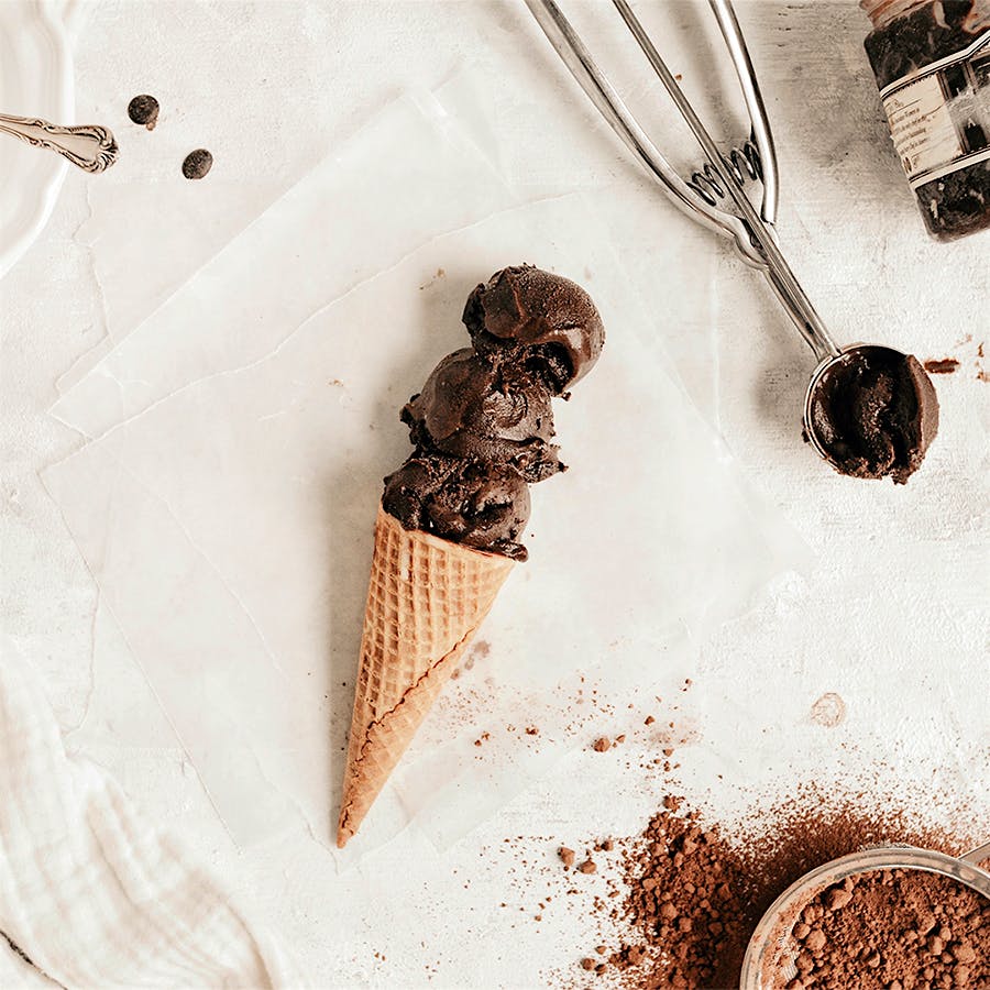 Today's producers double down on flavor in their elevated versions of chocolate ice cream.