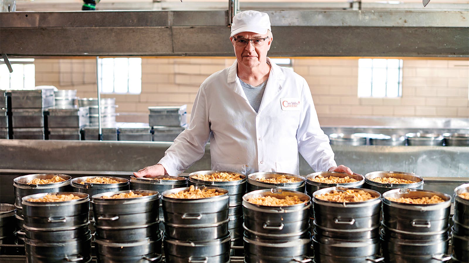 Sid Cook at Carr Valley Cheese