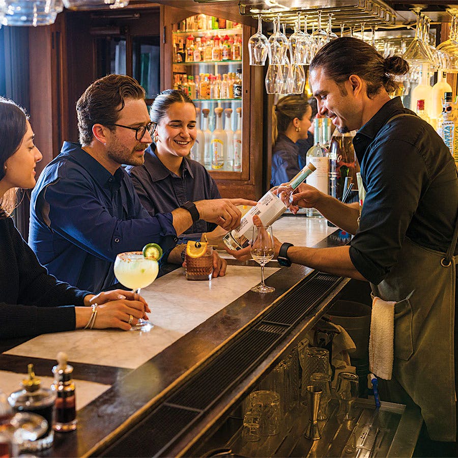 El Agave Restaurant and Tequileria in San Diego is a destination with up to 800 bottles open for sampling and cocktail creations any given day.