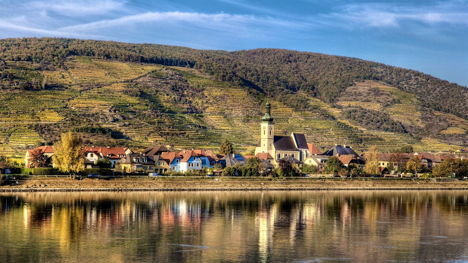 Alzinger’s terraced vineyards in Loibenberg, Austria