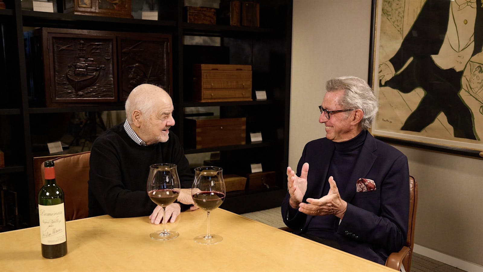 Wine Spectator's Marvin R. Shanken interviews Christian Moueix