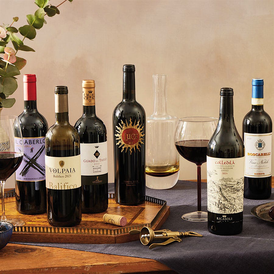 Castello di Volpaia, Antinori, Luce Della Vite, Barone Ricasoli, Boscarelli and Masseto produced some of 2021’s top-scoring bottles.