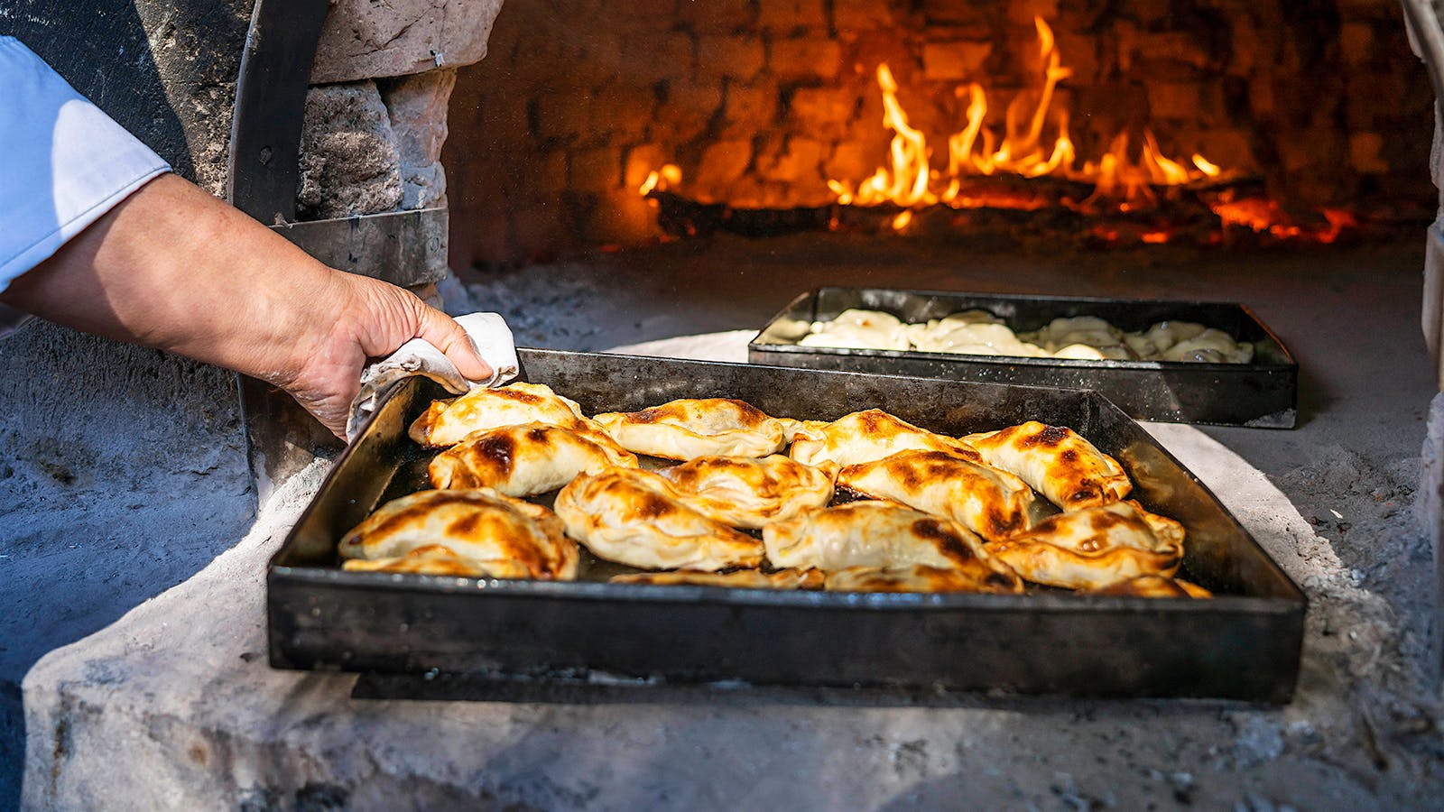 María del Carmen Vicario's empanadas from Casa del Visitante in Mendoza, Argentina