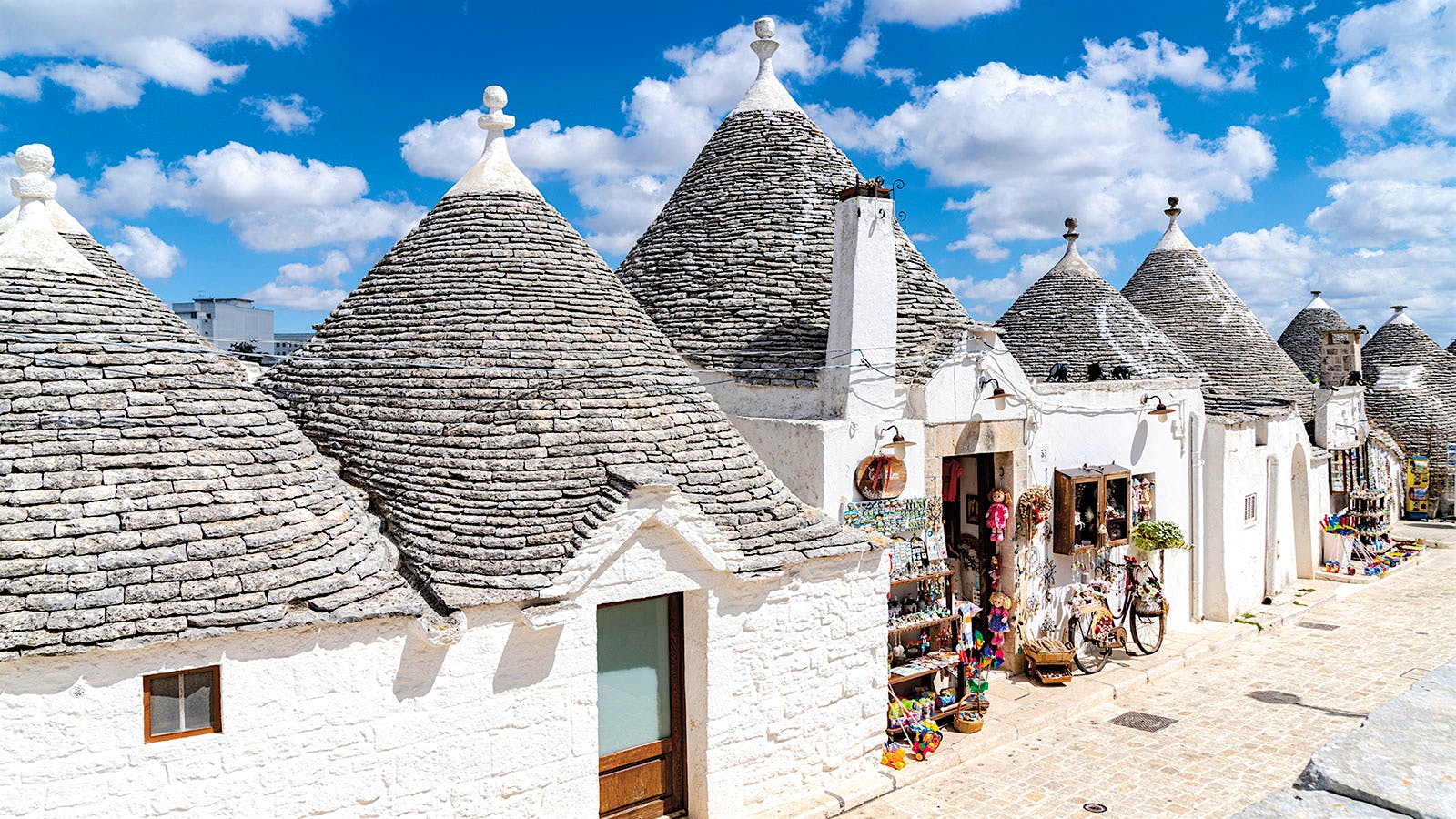 Trulli houses in Alberobello, Puglia