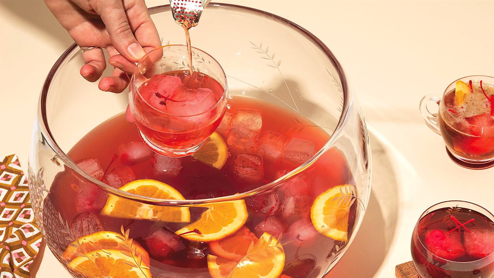 Rum, Sherry, Cherry and&nbsp;Cola Punch] 