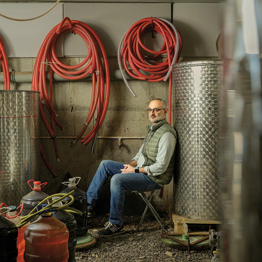 A longtime engineer, George Wolski brings a precision mindset to his Andrias Gvino wines, including the leading white bottling in this report.