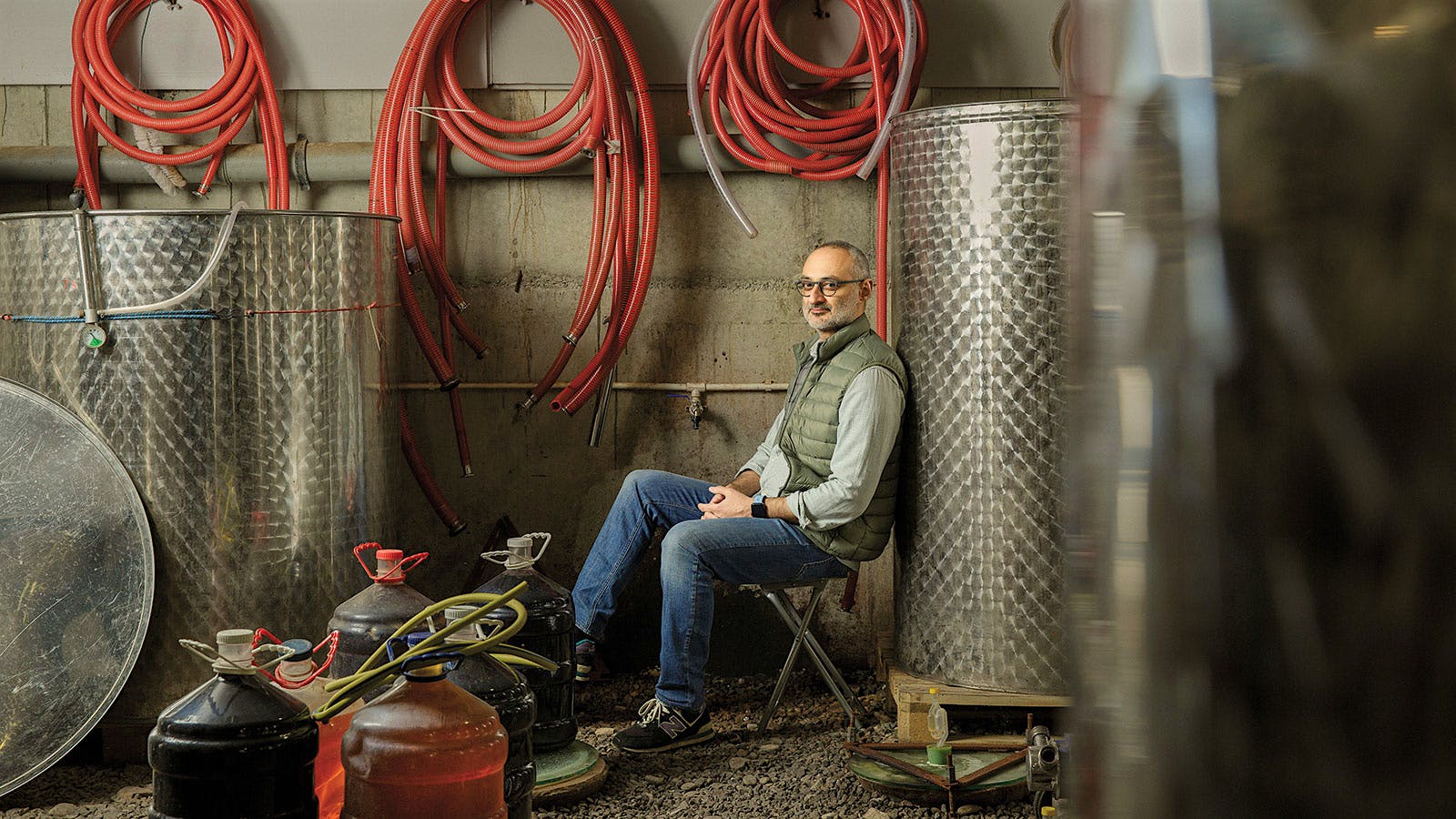 A longtime engineer, George Wolski brings a precision mindset to his Andrias Gvino wines, including the leading white bottling in this report.