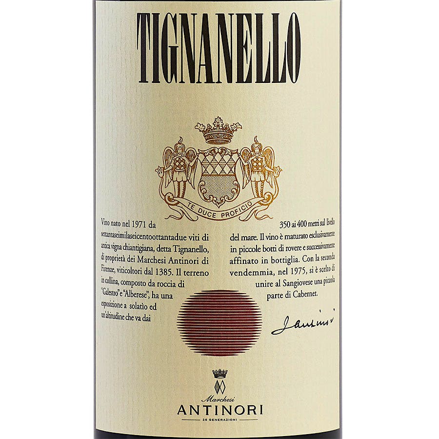 Label for Wine Number 5